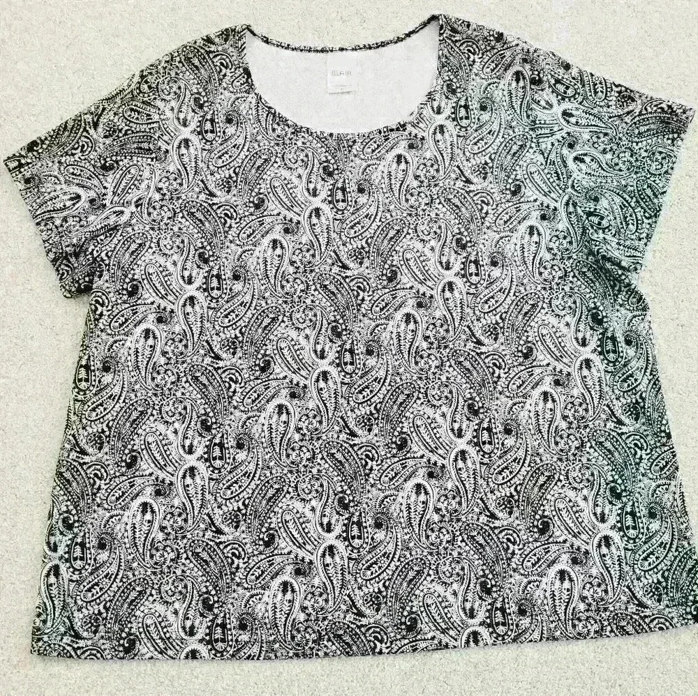 ✨️Woman's BLAIR Paisley Print Blouse✨️